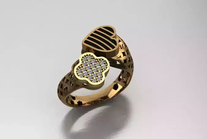 Ready Women Ring STL 3D Models 