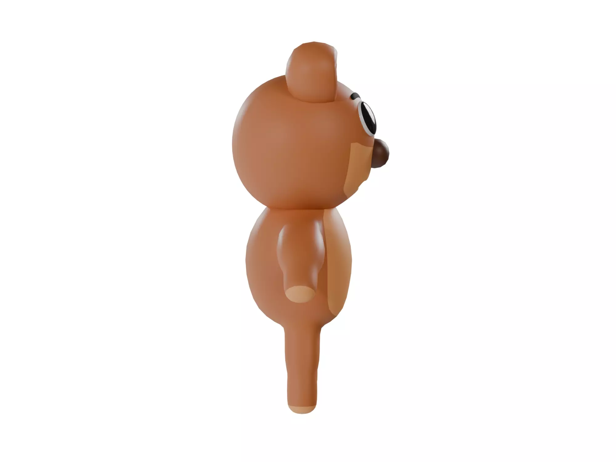 3D model of a cartoon bear Free 3D model_9