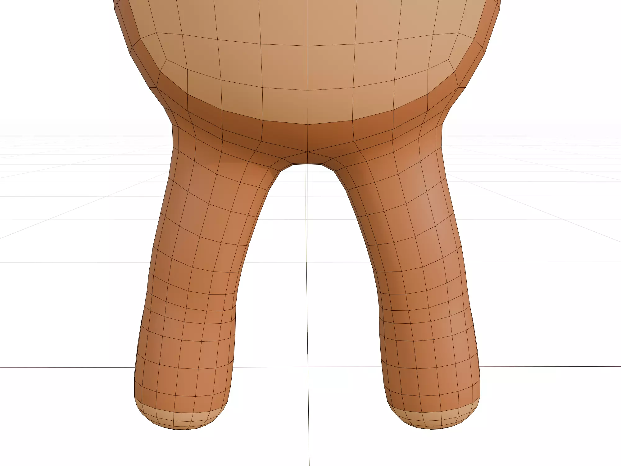 3D model of a cartoon bear Free 3D model_15