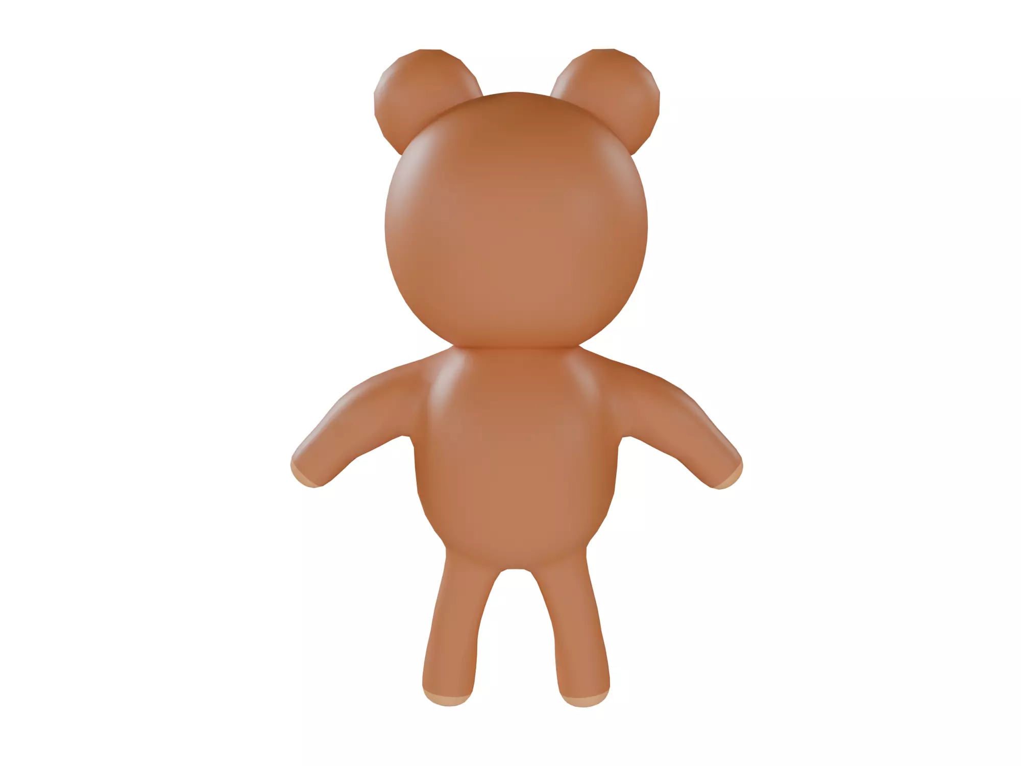 3D model of a cartoon bear Free 3D model_3