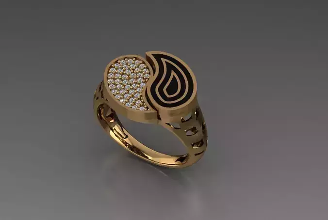 Ready Women Ring STL 3D Models 