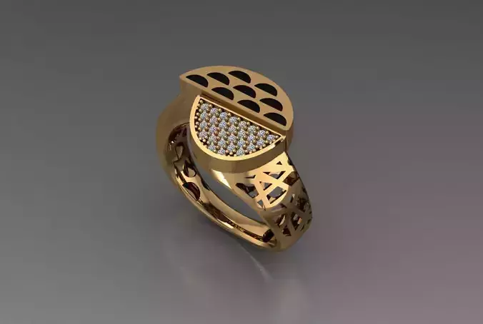 Ready Women Ring STL 3D Models 