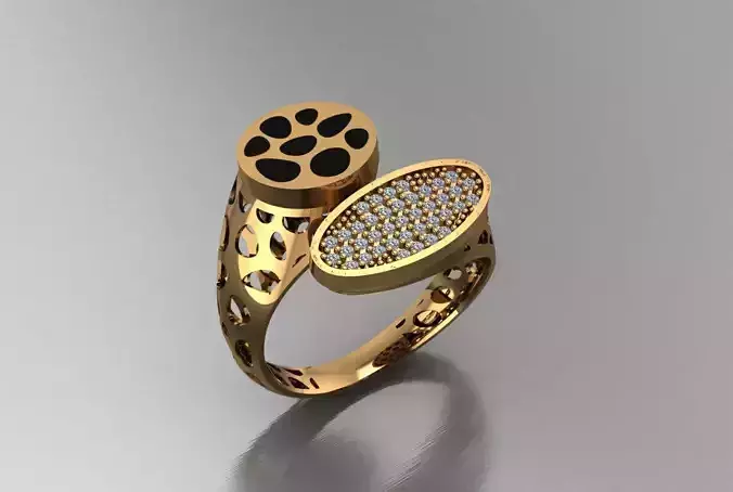Ready Women Ring STL 3D Models 