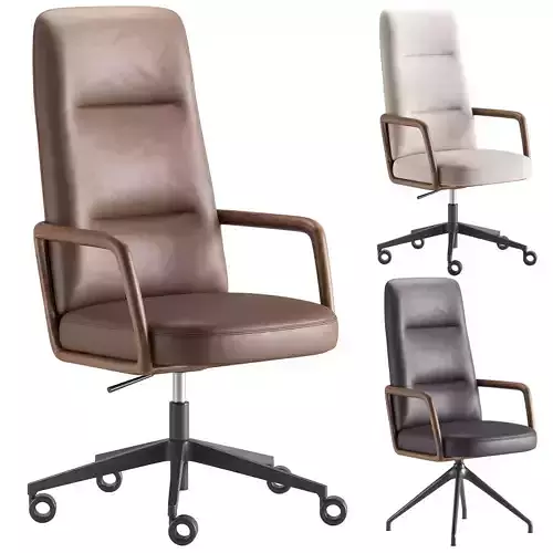 Cuna High Back Office Chair by Porada