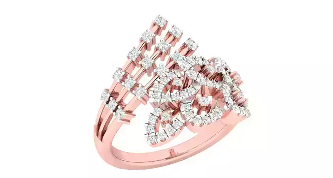 Women Ring  Render 3dm STL OBJ FBX Details