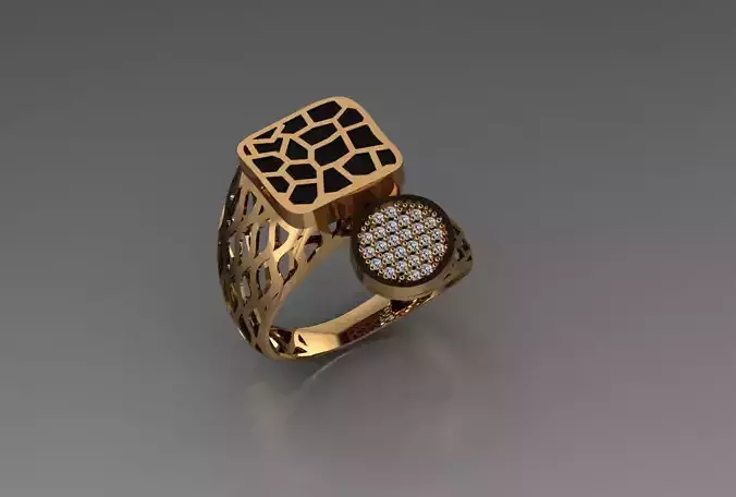 Ready Women Ring STL 3D Models 