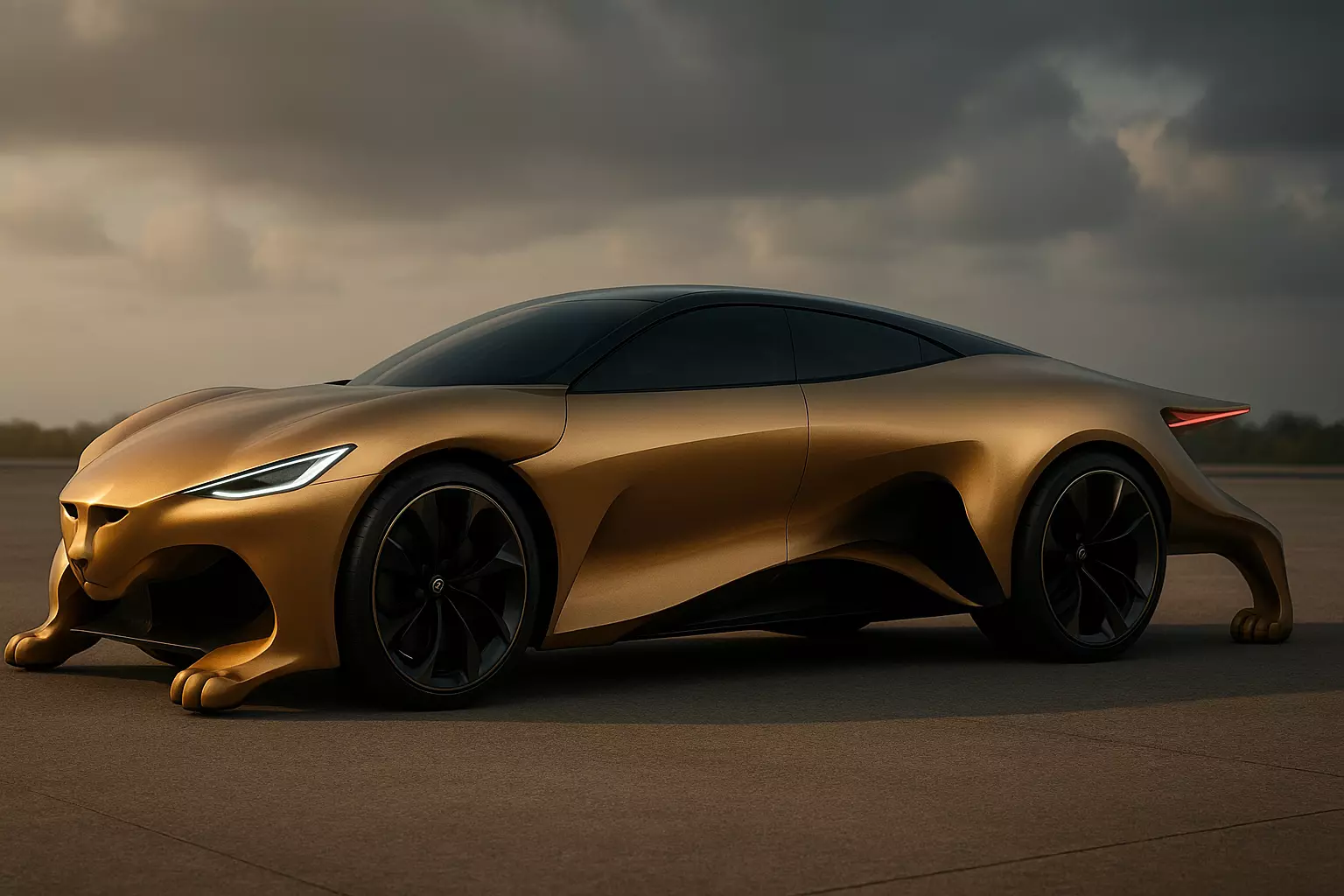 Tiger concept car 3D model