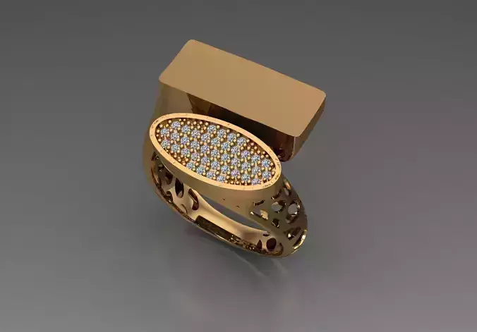 Ready Women Ring STL 3D Models 