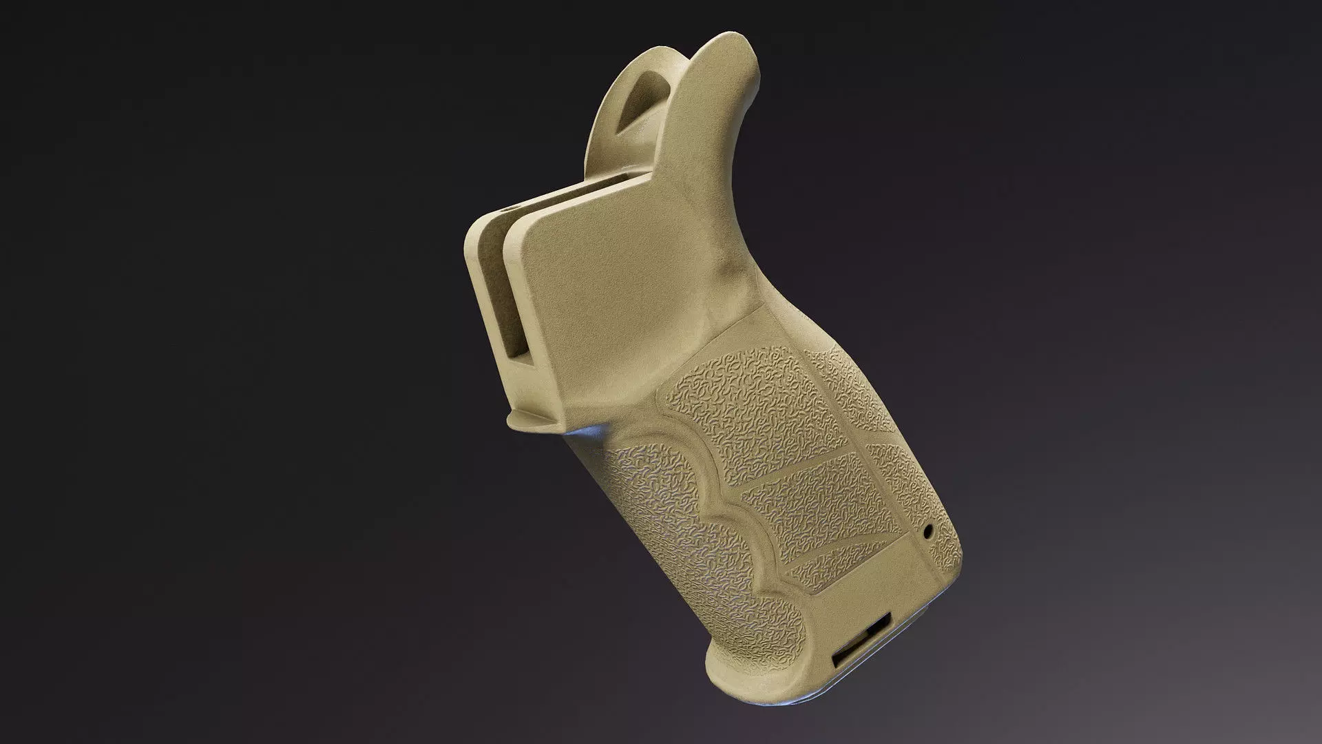 Adaptive Battle Grip Low-poly 3D model_5