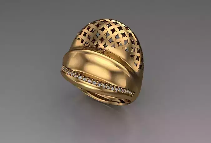 Ready Women Ring STL 3D Models 
