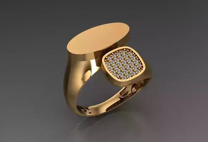Ready Women Ring STL 3D Models 