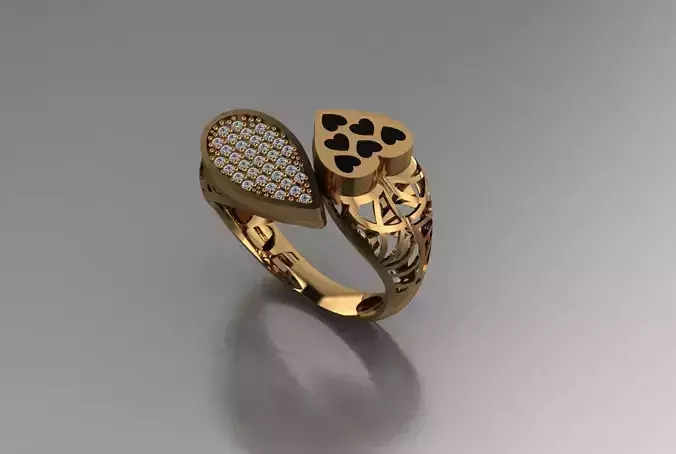 Ready Women Ring STL 3D Models 