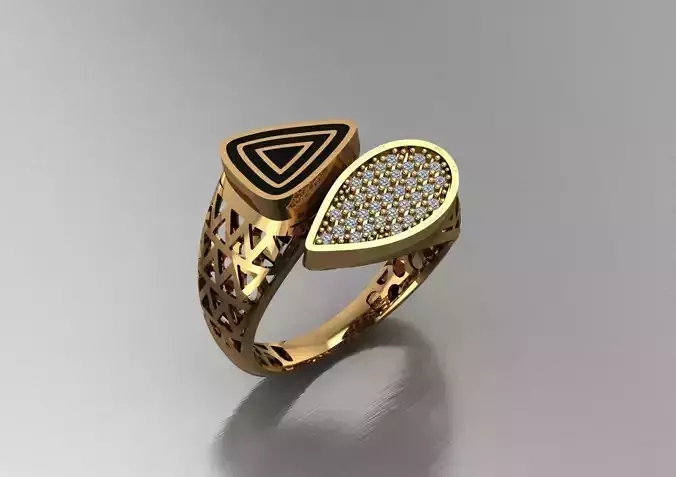 Ready Women Ring STL 3D Models 