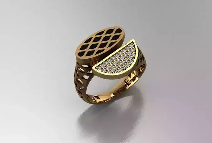 Ready Women Ring STL 3D Models 
