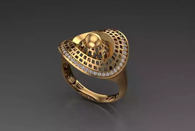 Ready Women Ring STL 3D Models 