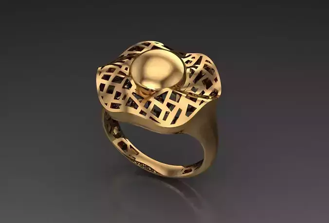 Ready Women Ring STL 3D Models 