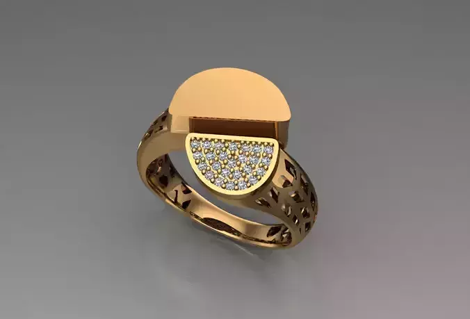 Ready Women Ring STL 3D Models 
