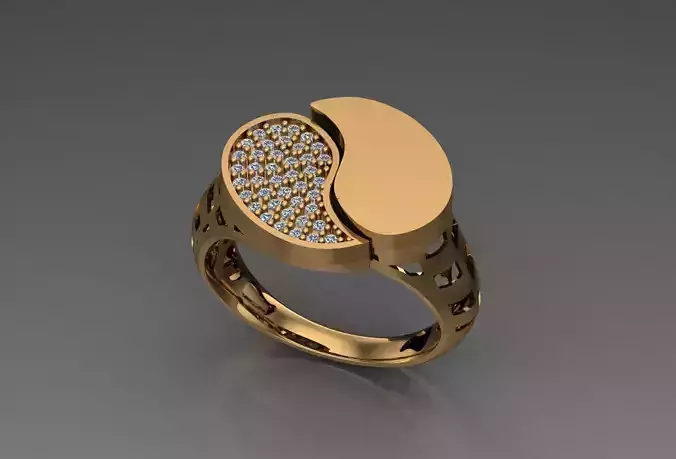 Ready Women Ring STL 3D Models 