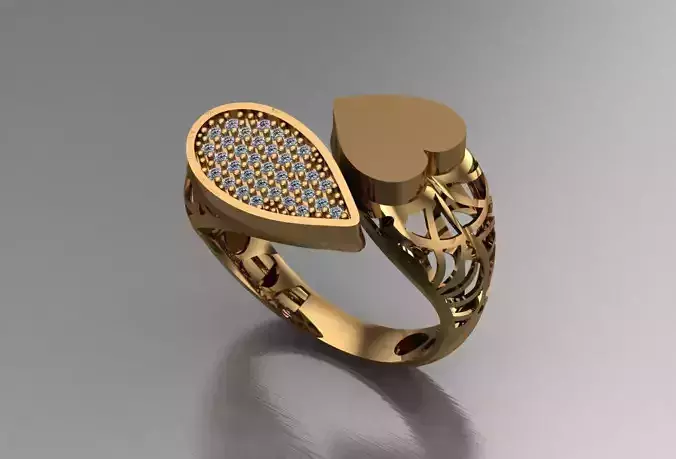Ready Women Ring STL 3D Models 