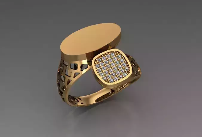 Ready Women Ring STL 3D Models 