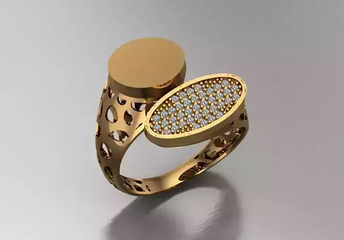 Ready Women Ring STL 3D Models 