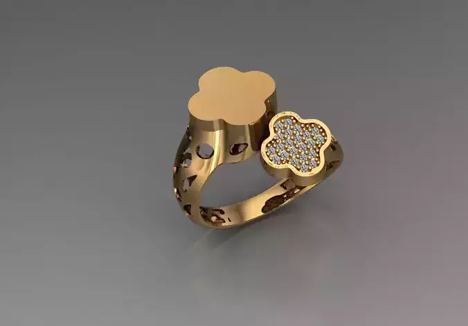 Ready Women Ring STL 3D Models 