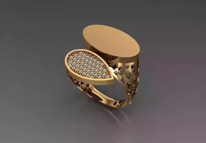 Ready Women Ring STL 3D Models 