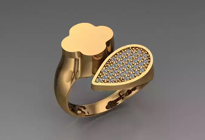 Ready Women Ring STL 3D Models 