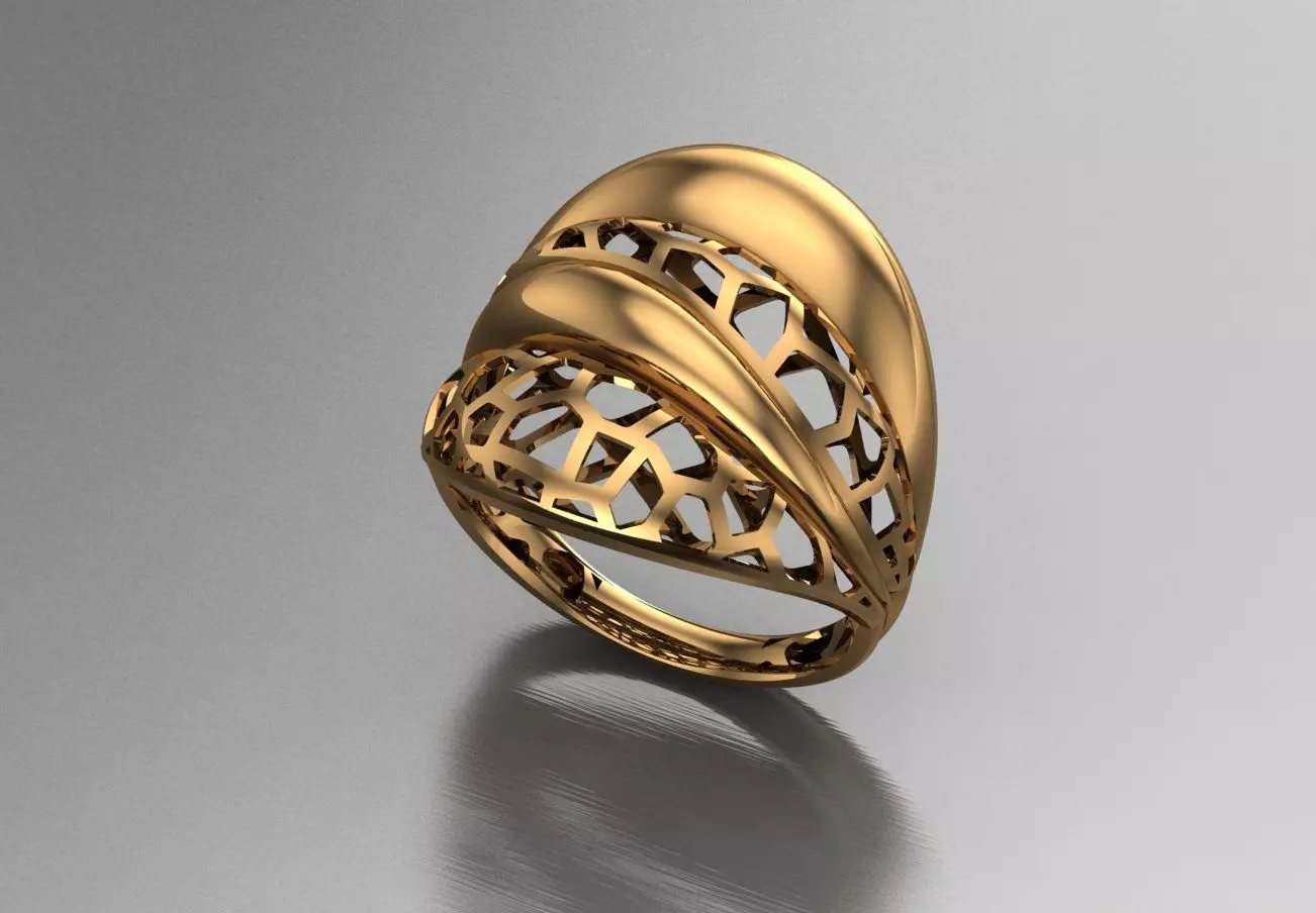 Ready Women Ring STL 3D Models 3D print model_0