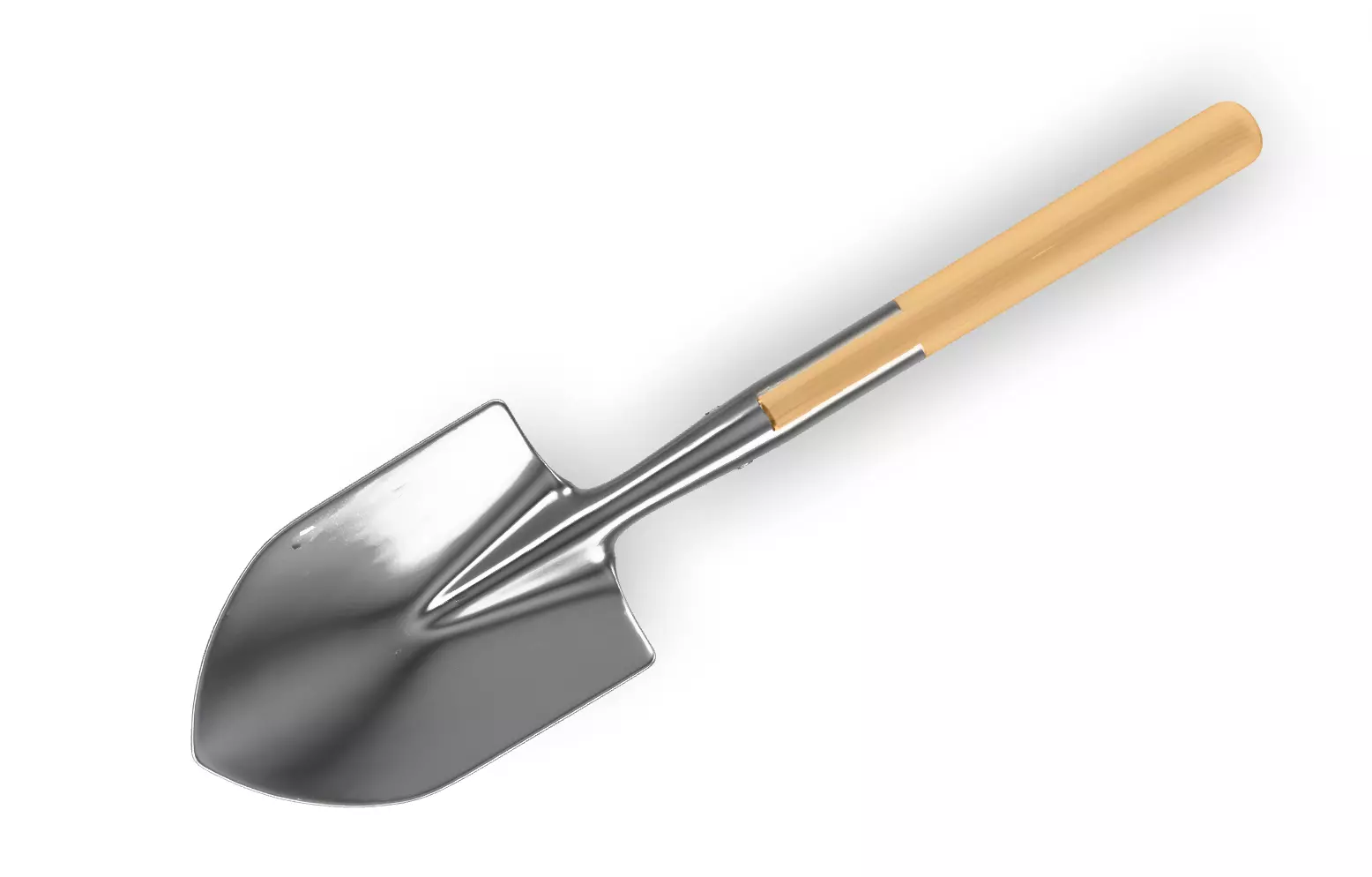 Gardening Tools 3D Pack 8 Clean Low Poly Models Low-poly 3D model_7