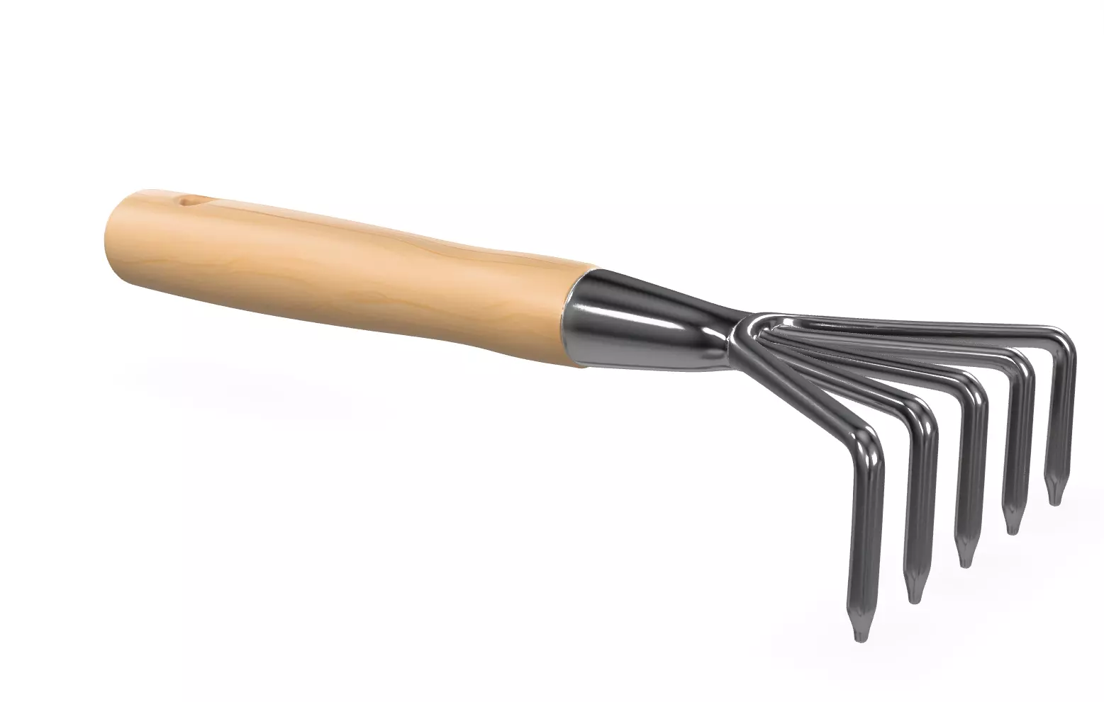 Gardening Tools 3D Pack 8 Clean Low Poly Models Low-poly 3D model_6