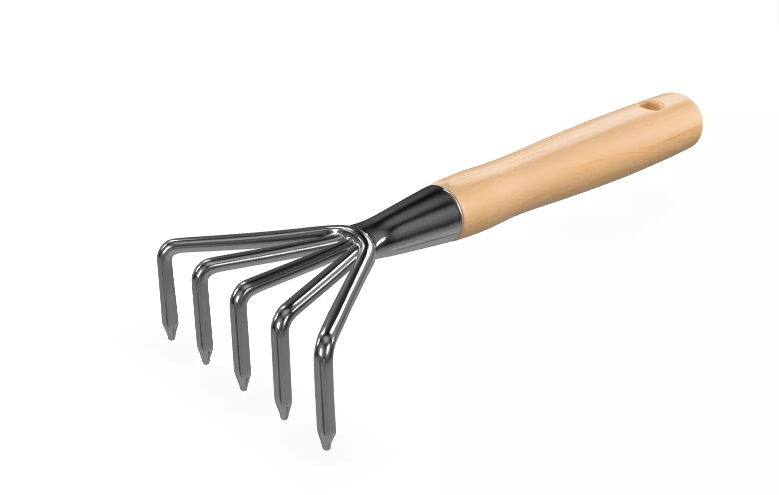 Gardening Tools 3D Pack 8 Clean Low Poly Models Low-poly 3D model_4