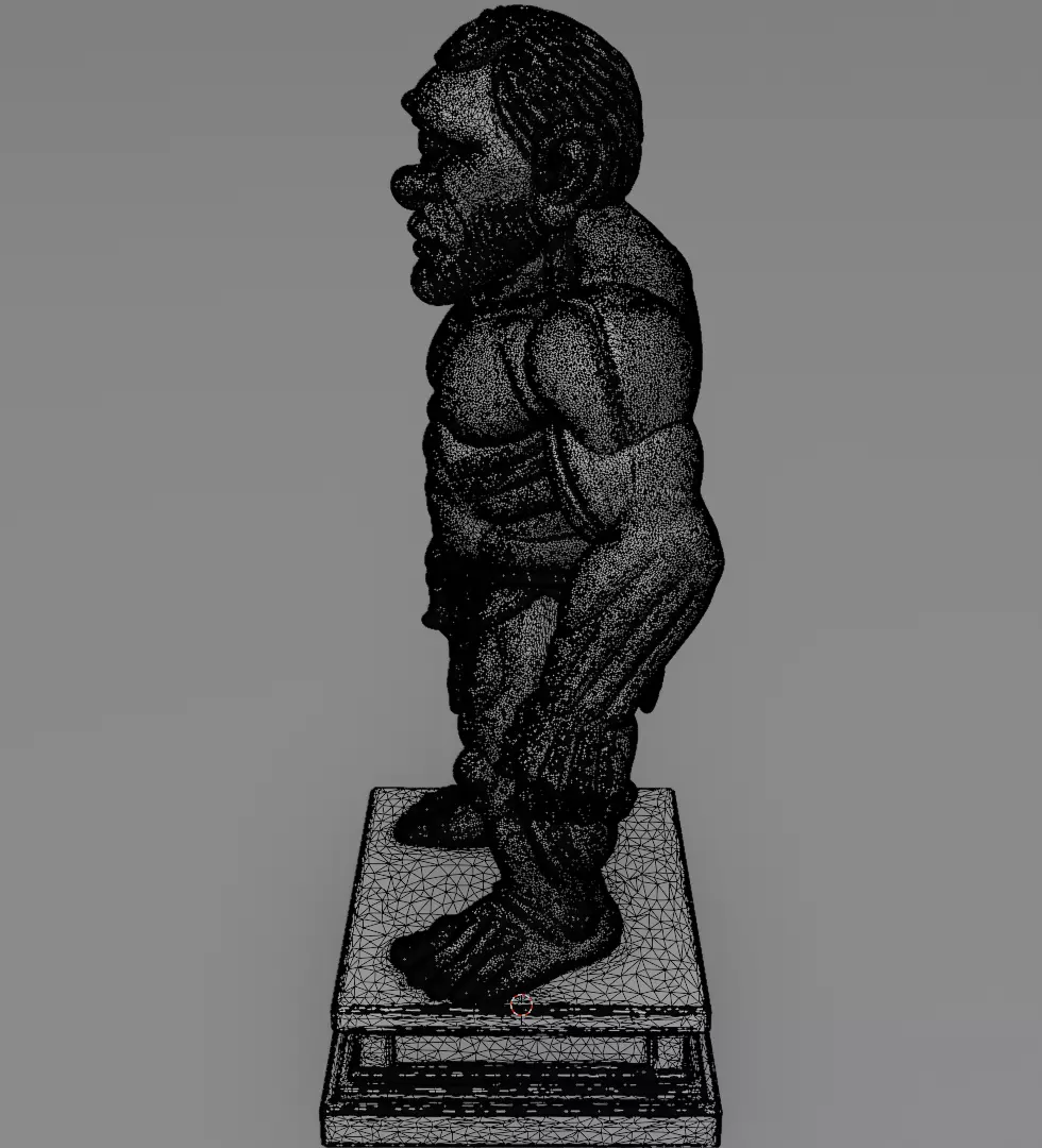 Cyclops figurine 3D model for 3D printing 3D print model_14