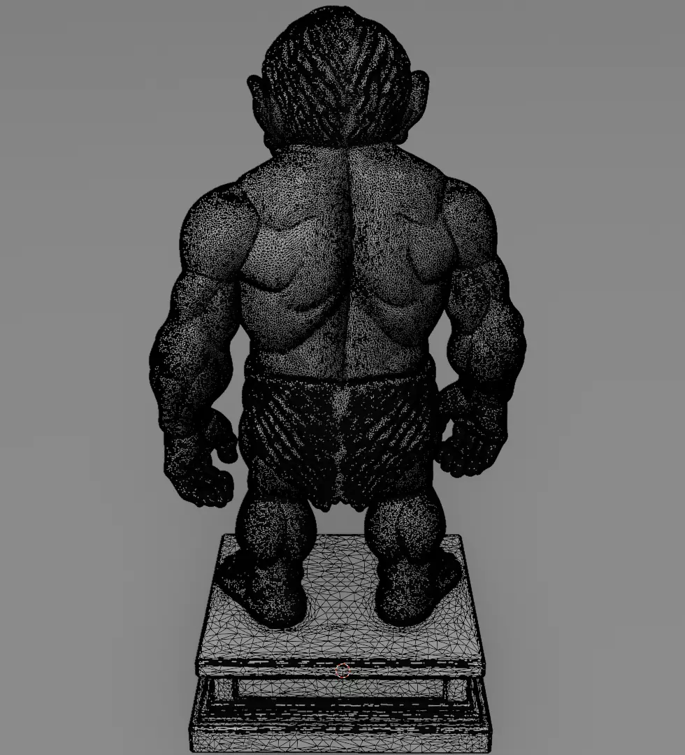 Cyclops figurine 3D model for 3D printing 3D print model_15