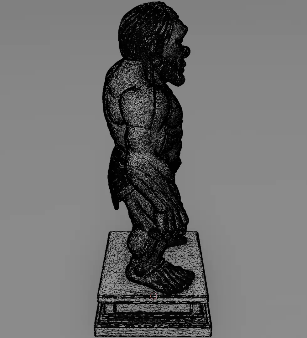 Cyclops figurine 3D model for 3D printing 3D print model_13