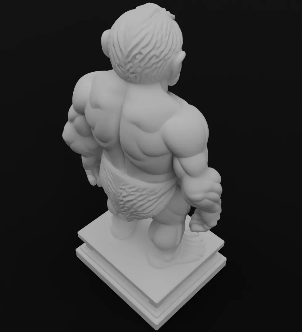 Cyclops figurine 3D model for 3D printing 3D print model_6