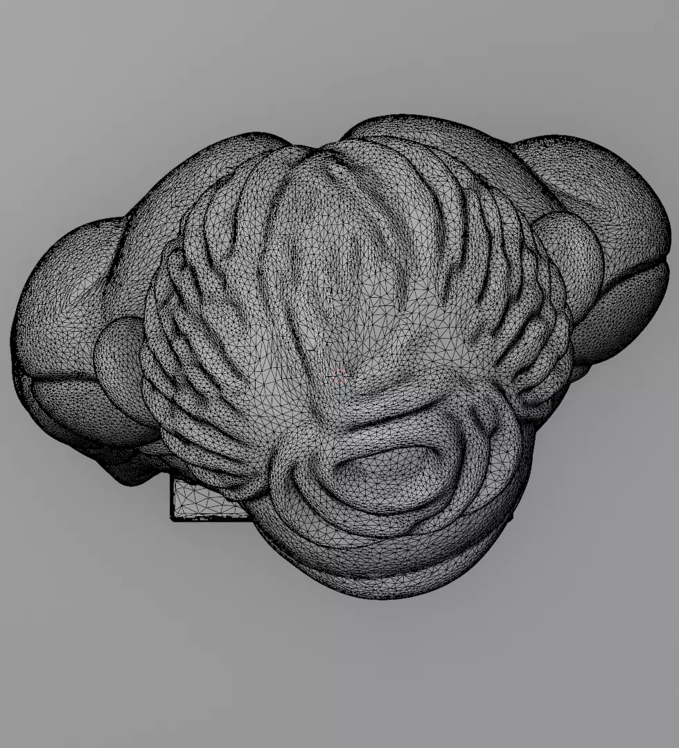 Cyclops figurine 3D model for 3D printing 3D print model_12