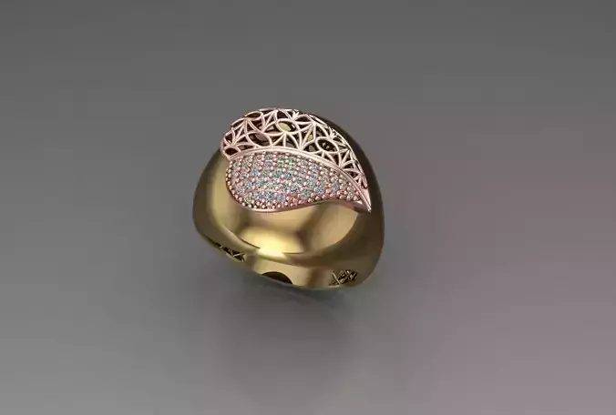 Ready Women Ring STL 3D Models 