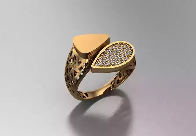 Ready Women Ring STL 3D Models 