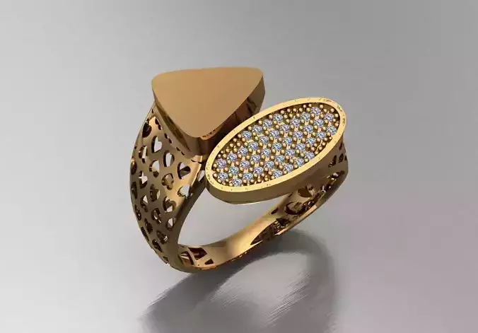 Ready Women Ring STL 3D Models 