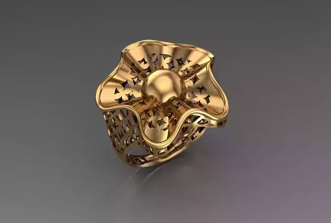 Ready Women Ring STL 3D Models 