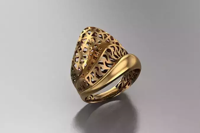 Ready Women Ring STL 3D Models 