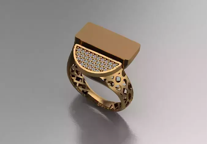 Ready Women Ring STL 3D Models 