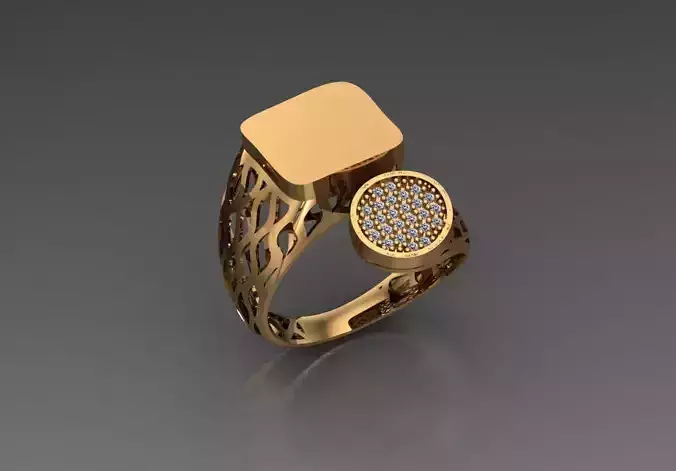 Ready Women Ring STL 3D Models 