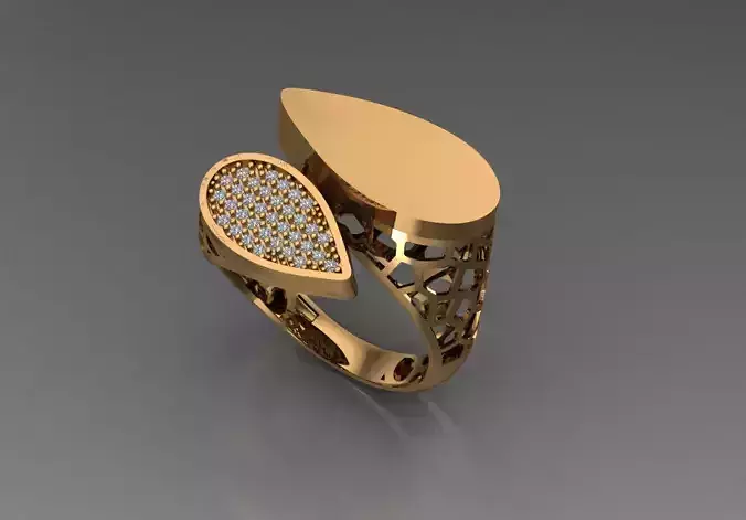 Ready Women Ring STL 3D Models 