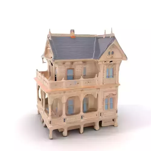 Victorian Vintage Mansion model pack