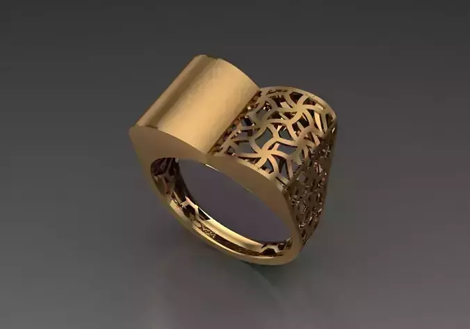 Ready Women Ring STL 3D Models 3D print model