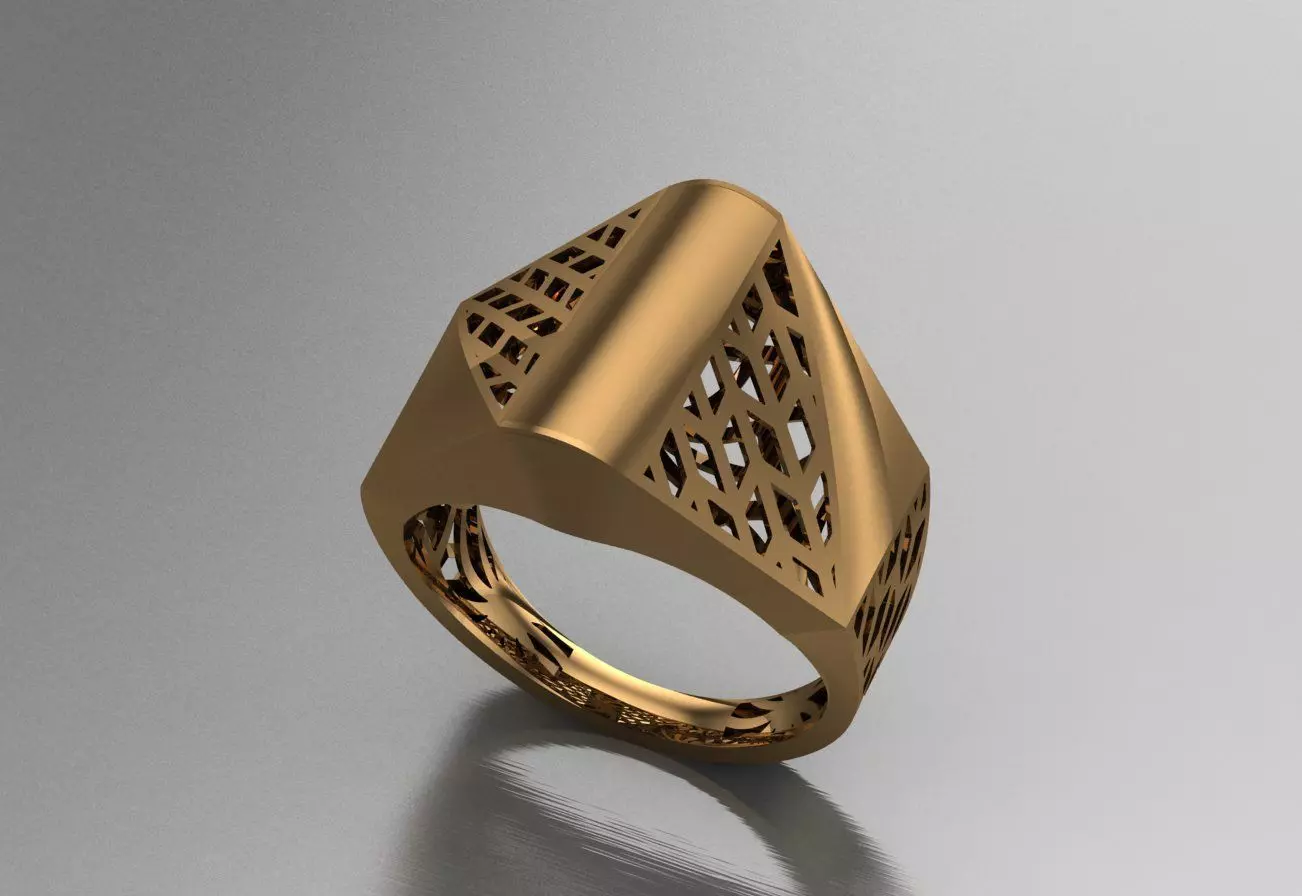 Ready Women Ring STL 3D Models  3D print model_0
