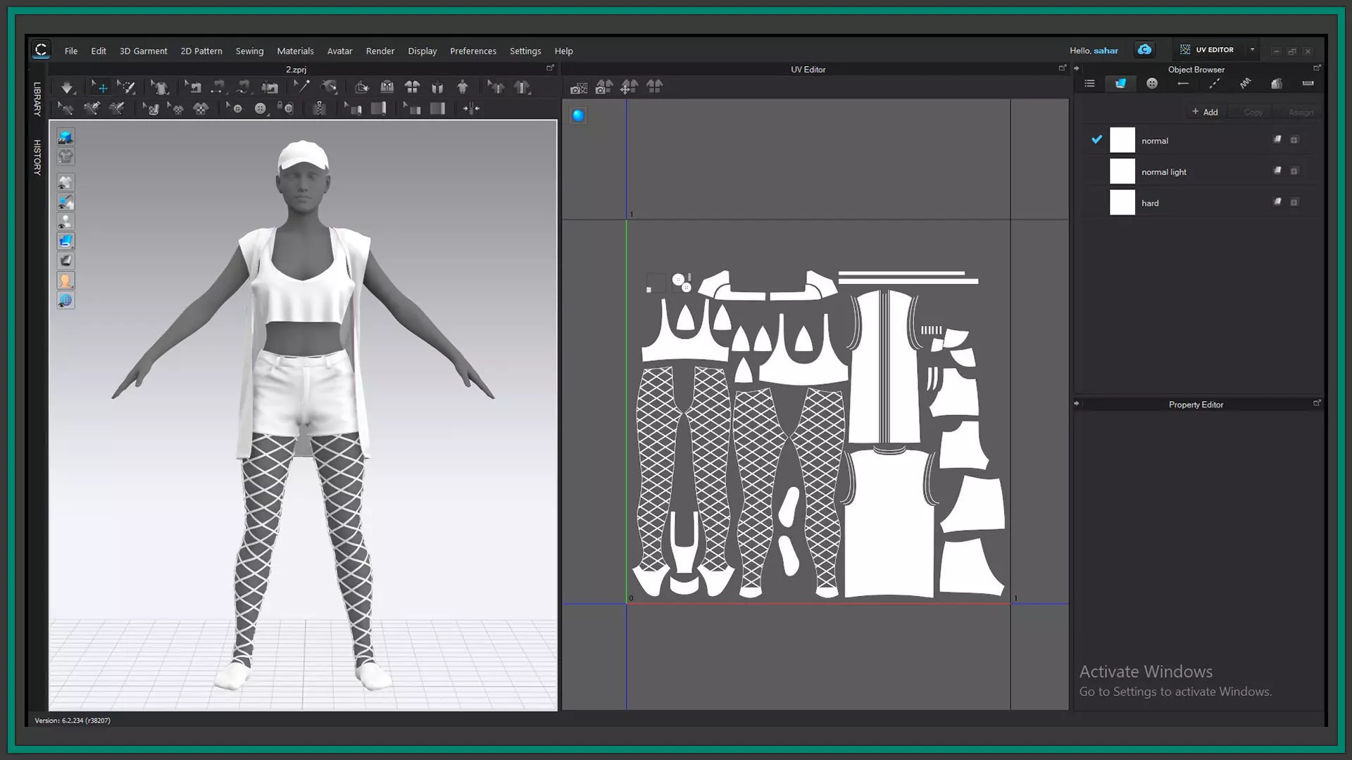 10 Female stylized Clothes 3D model_10