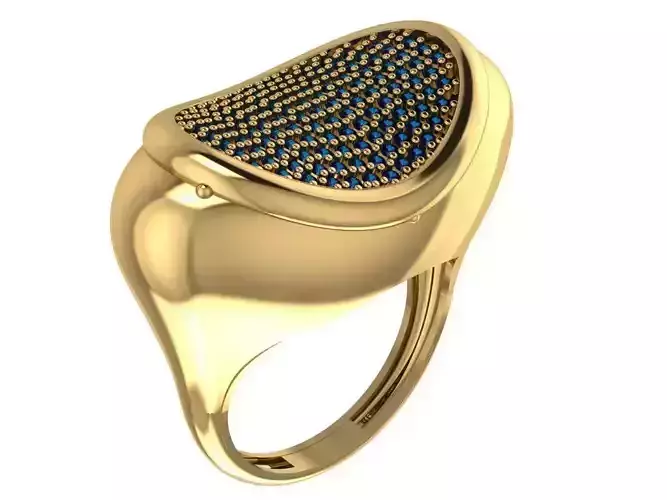 Ready Women Ring STL 3D Models 